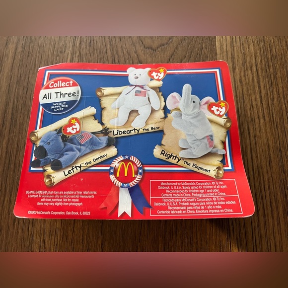 McDonalds American Trio beanie babies - Picture 4 of 10